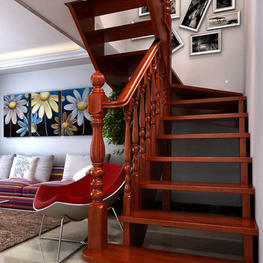 水曲柳實木樓梯