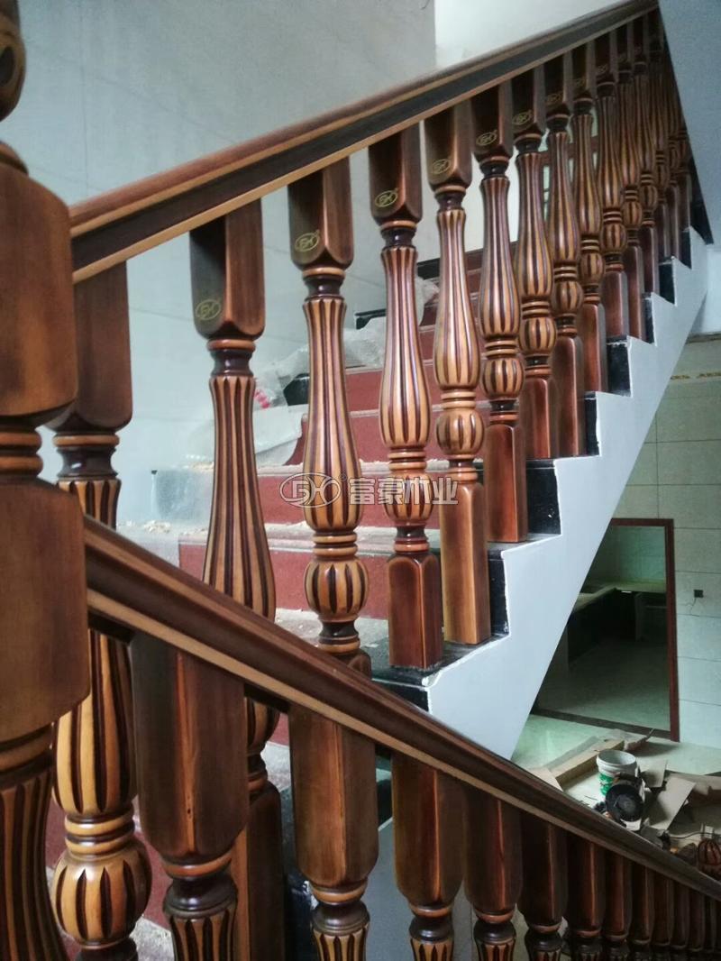 富豪樓梯扶手復(fù)古仿舊風(fēng)格